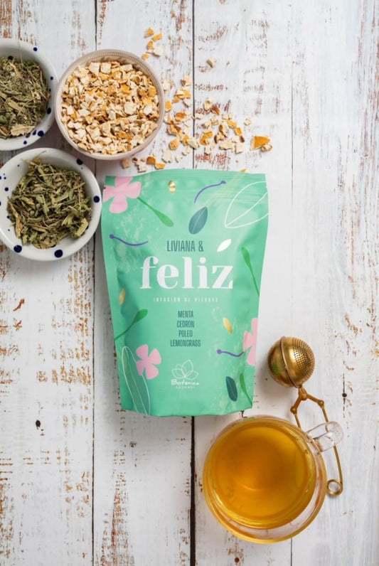 Infusión Liviana y Feliz